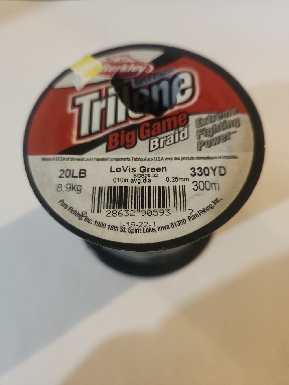 Berkley Trilene Big Game Braid Fishing Line